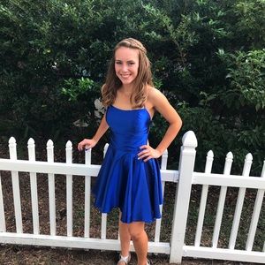 Blue homecoming/party dress